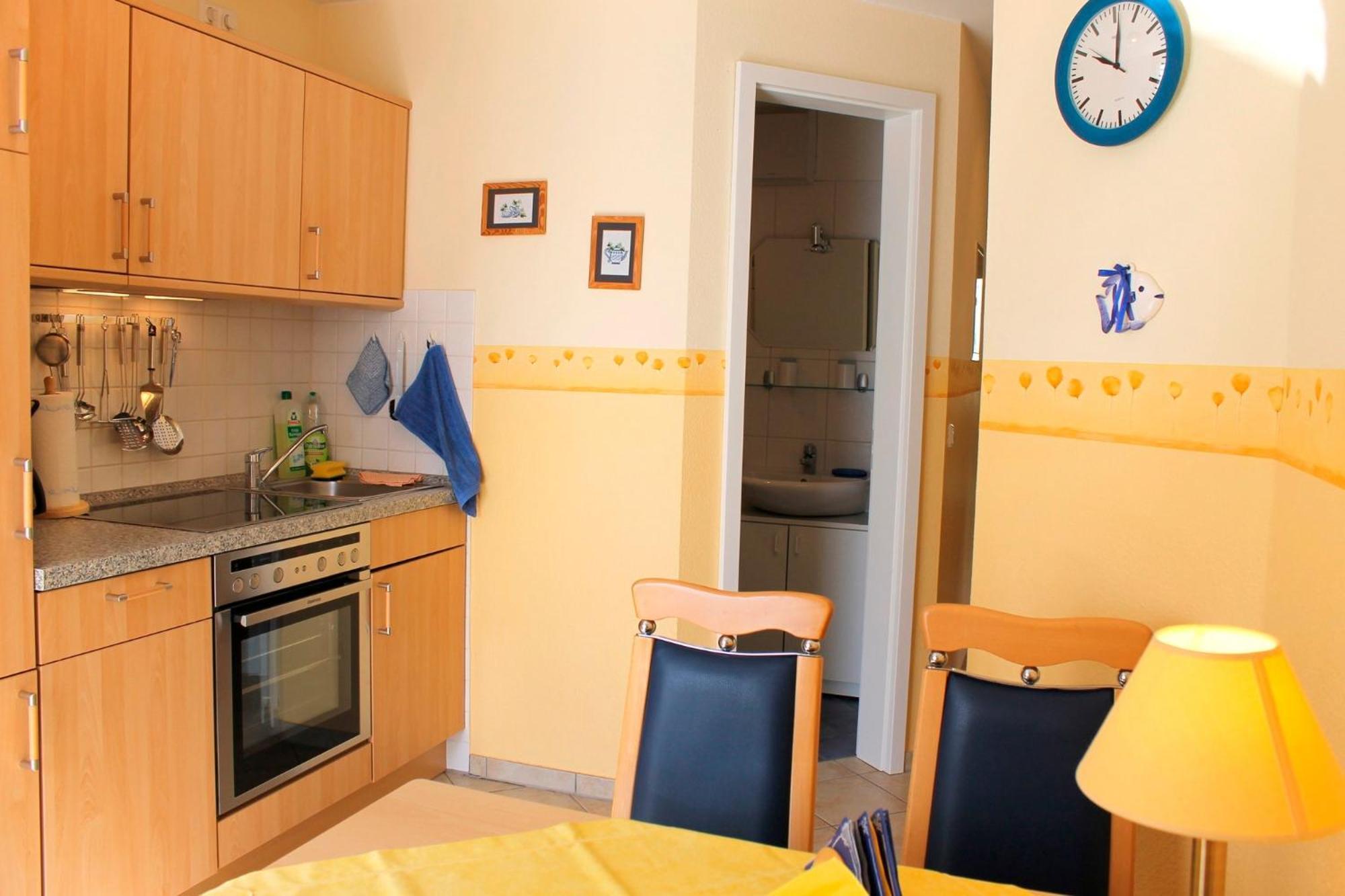 Residenz Am Kurpark - Whg 12 - Familienfreundliche Wohnung, Strandnah Und Zentral Gelegen, Wlan เกรอมิทซ์ ภายนอก รูปภาพ